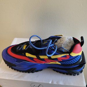 BLUE/RED MEN TENNIS SHOE-SIZE 12